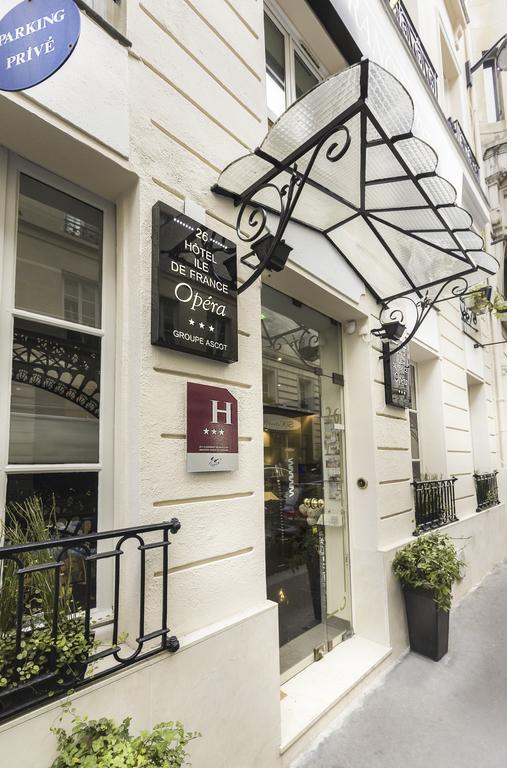 Hotel Ile De France Opera Párizs Kültér fotó
