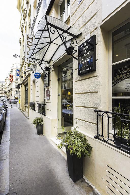 Hotel Ile De France Opera Párizs Kültér fotó